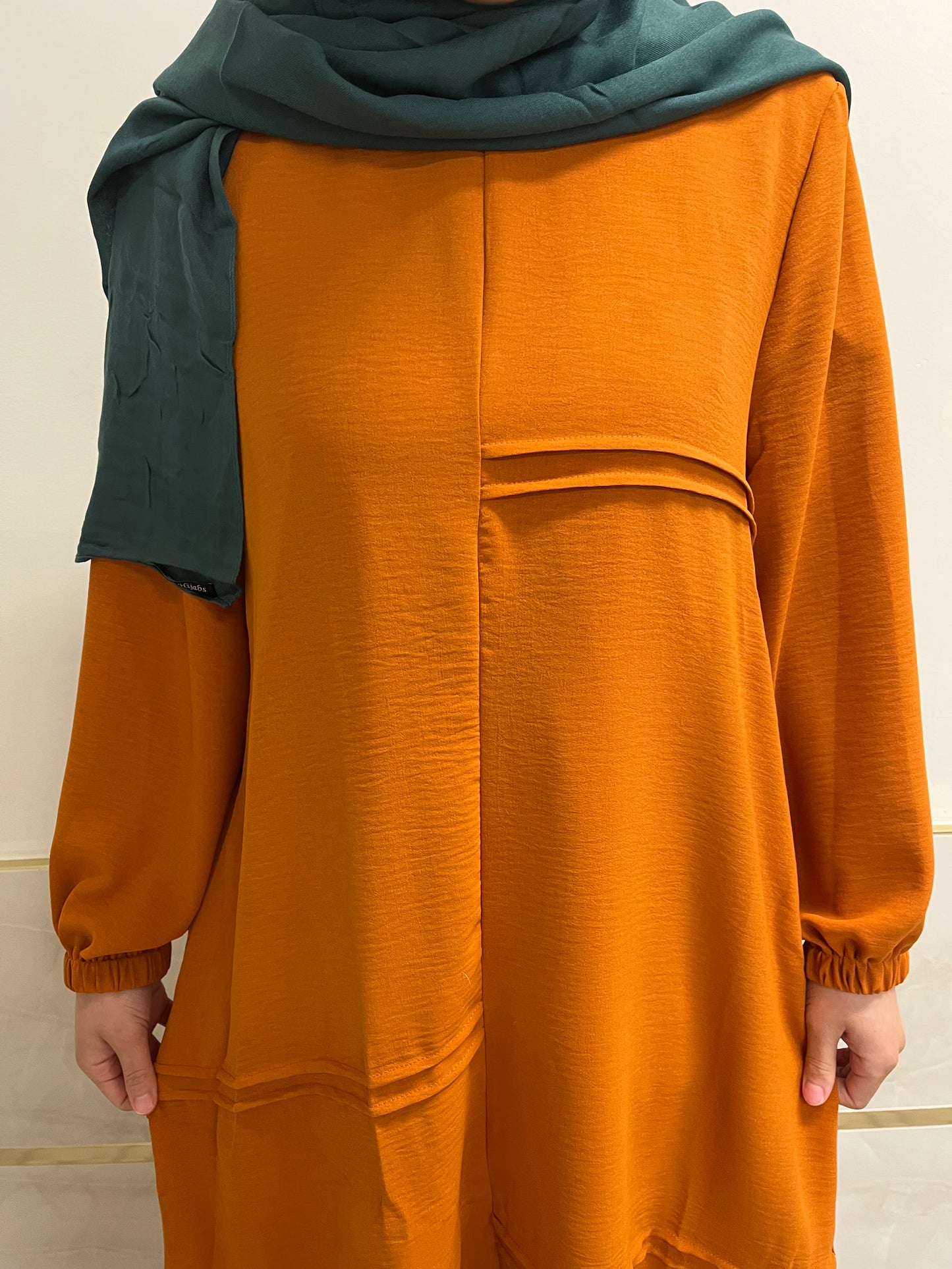 Colorful 2-Piece Dress with Pockets