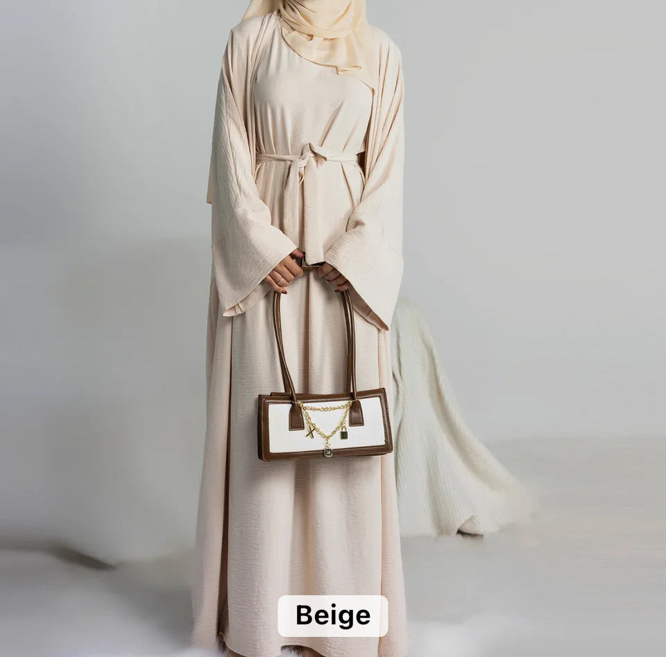 2-Piece Abaya with Pockets
