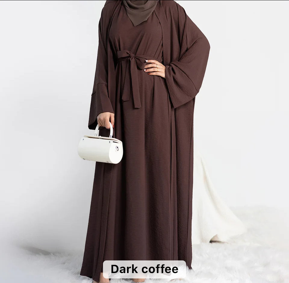 2-Piece Abaya with Pockets