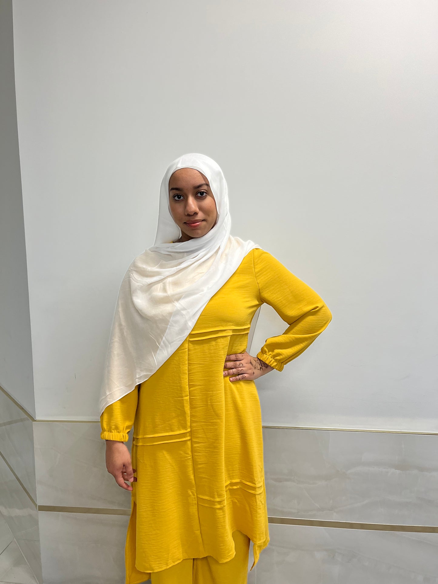 Colorful 2-Piece Dress with Pockets