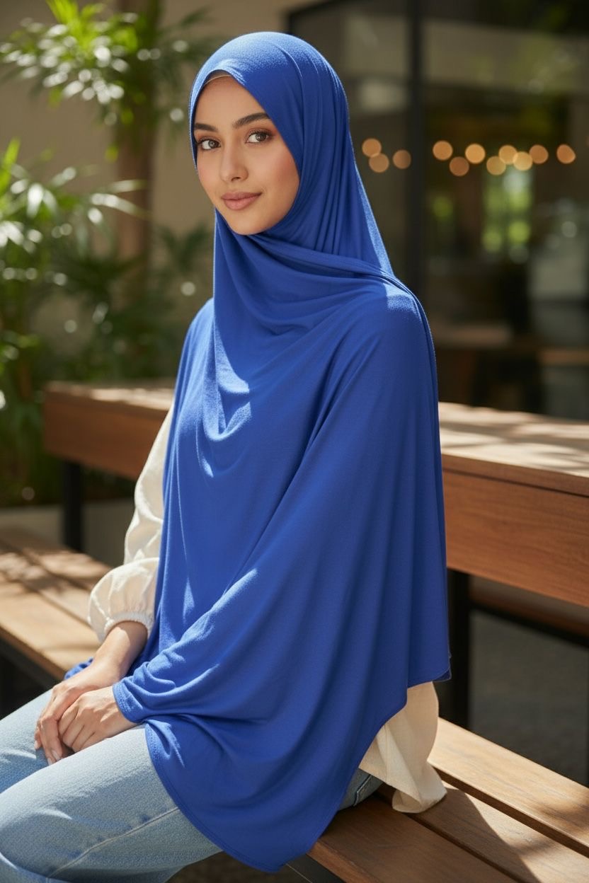 Plain Jersey Hijab