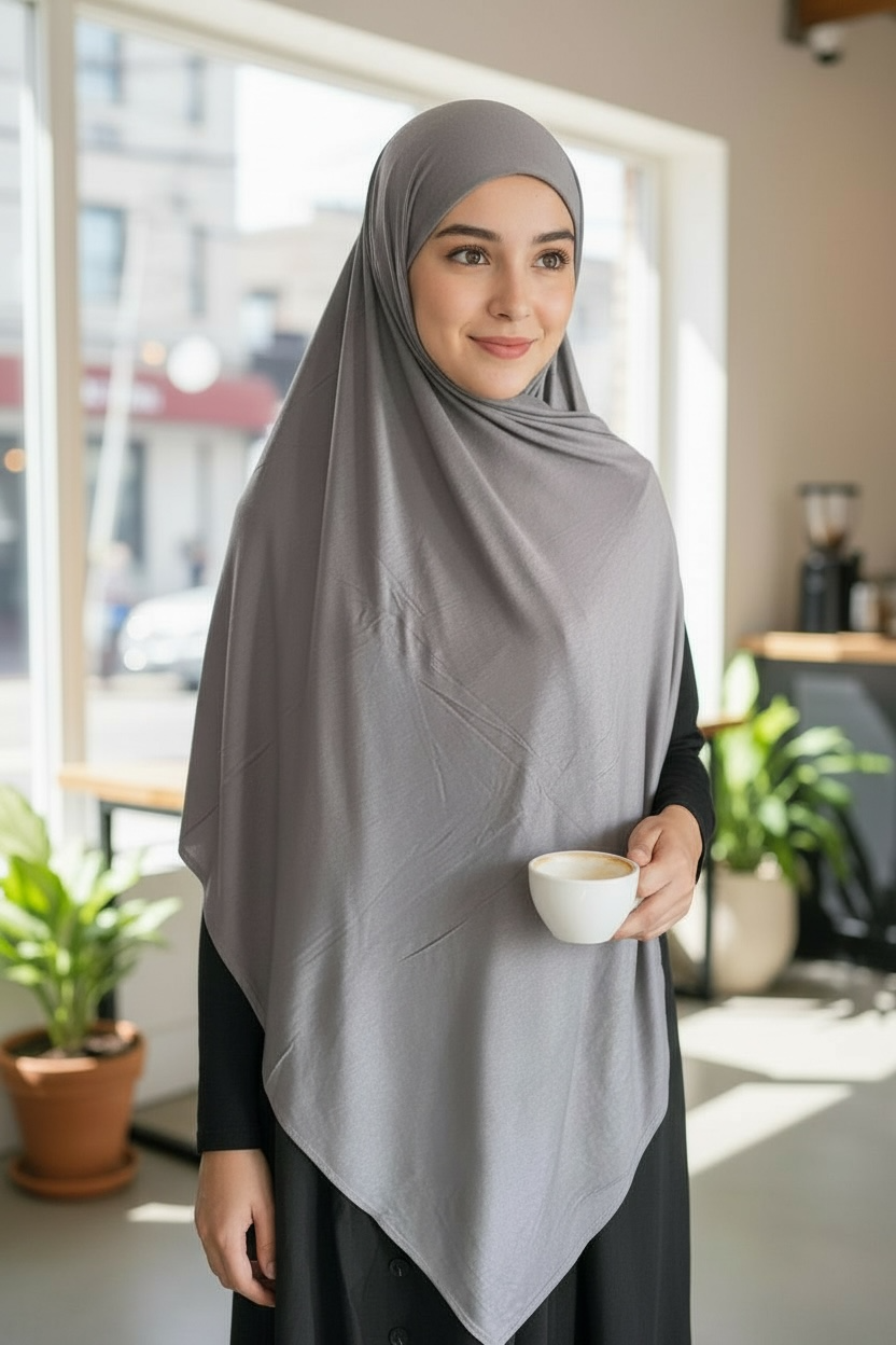 Plain Jersey Hijab