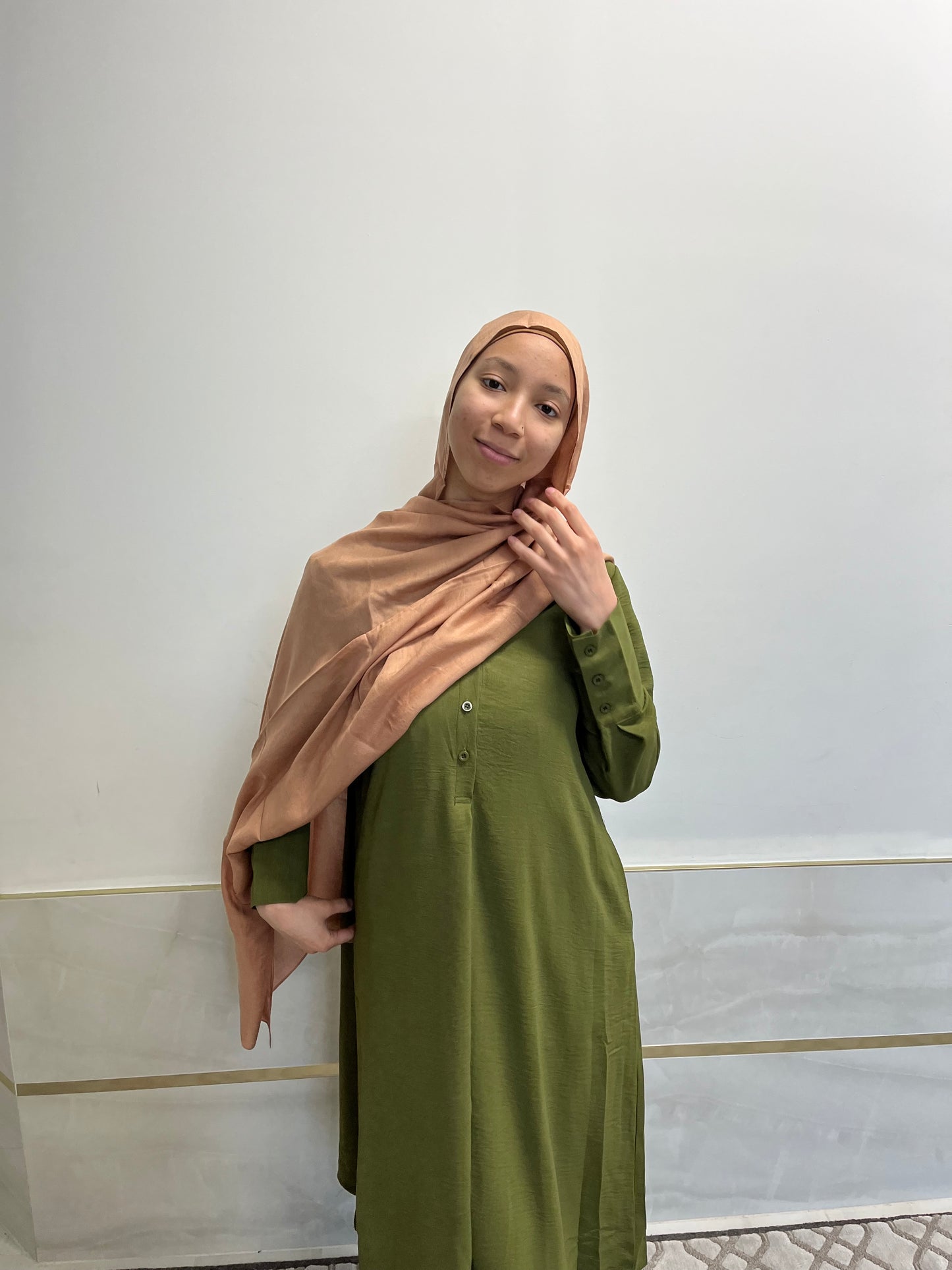 2-Piece Button Up Dress with Pockets (Style 1)