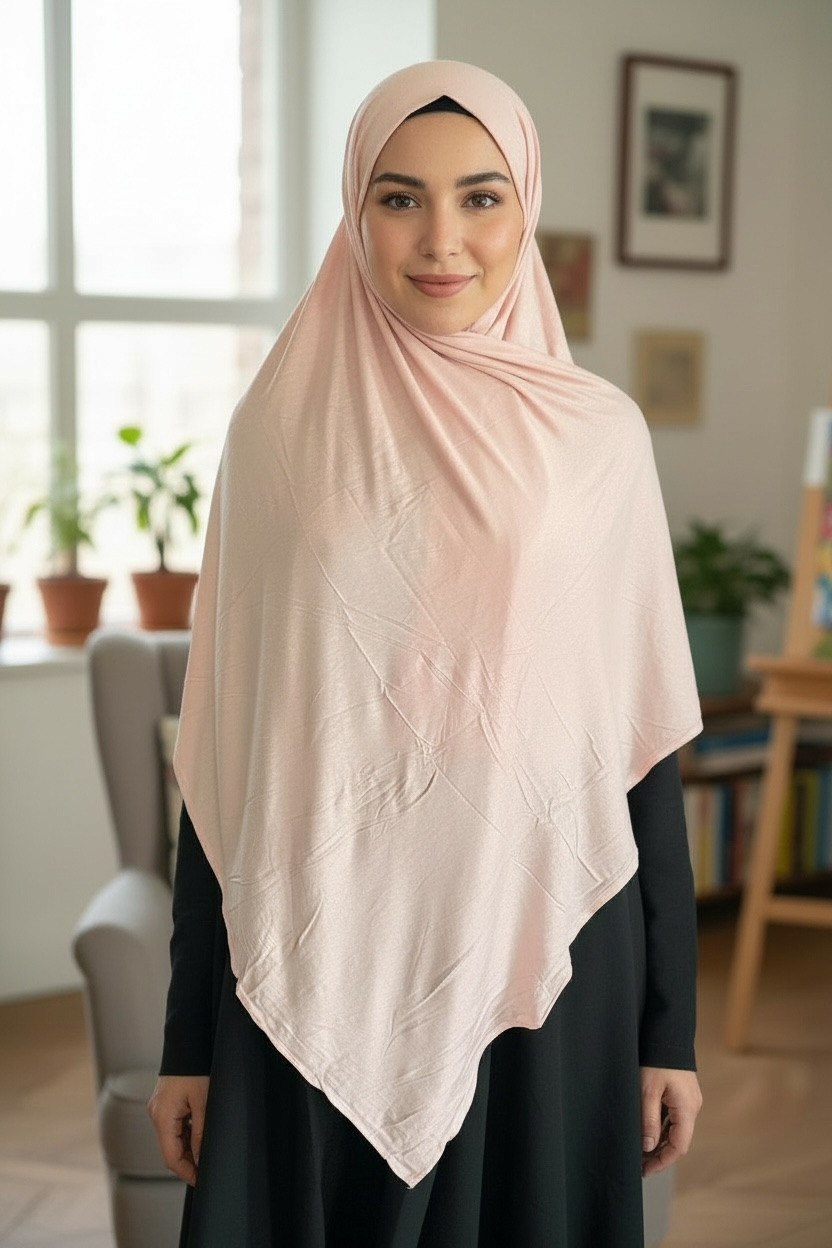 Plain Jersey Hijab