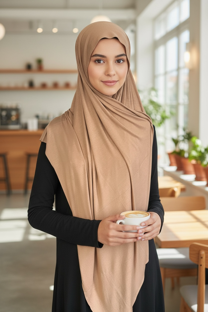 Plain Jersey Hijab