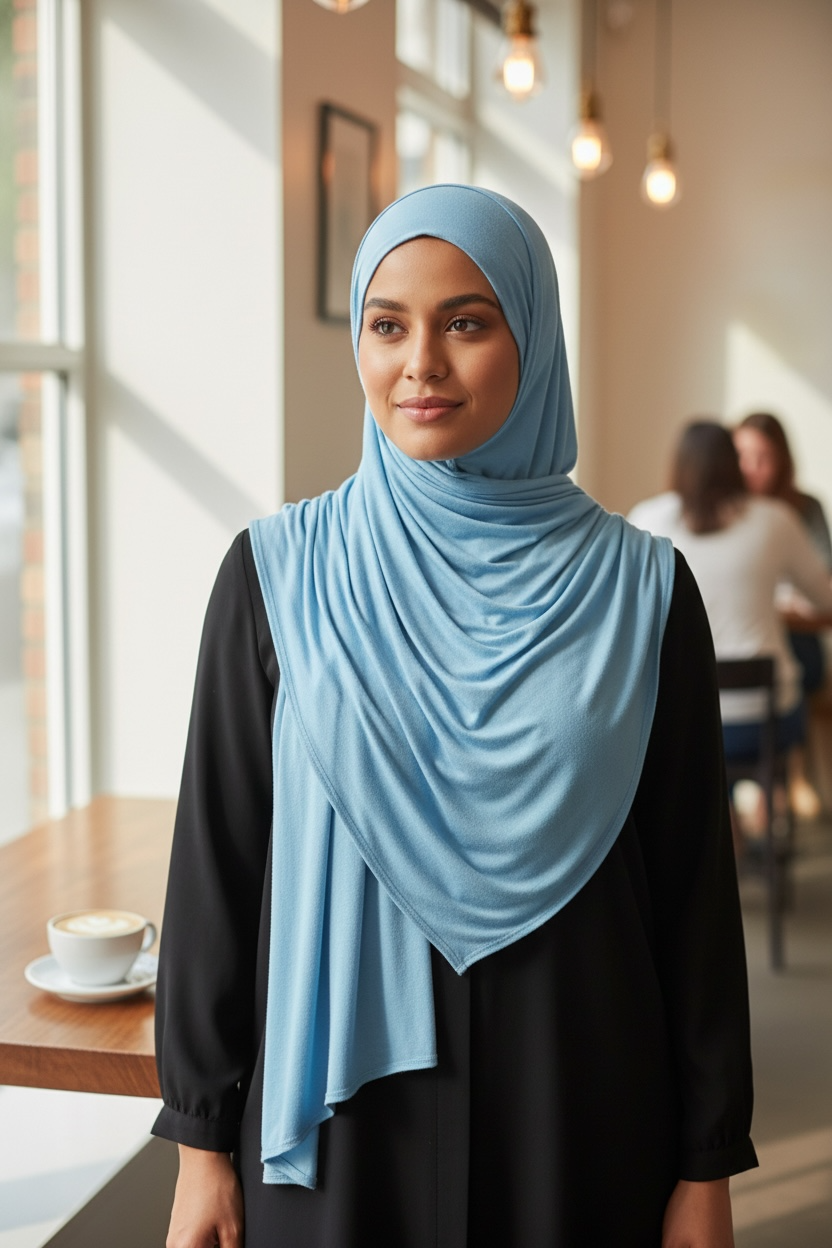 Plain Jersey Hijab