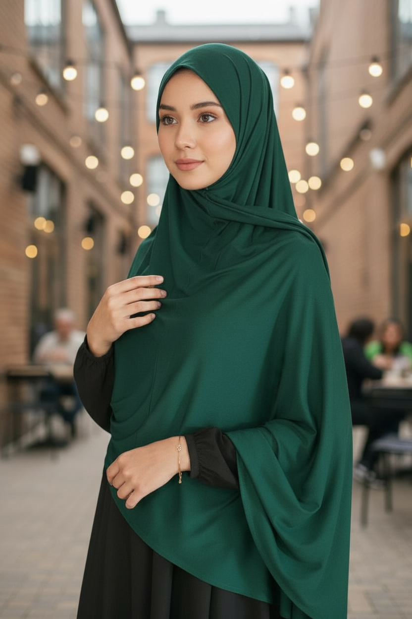 Plain Jersey Hijab