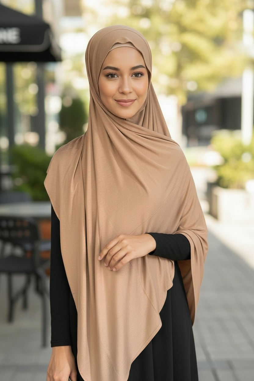 Plain Jersey Hijab