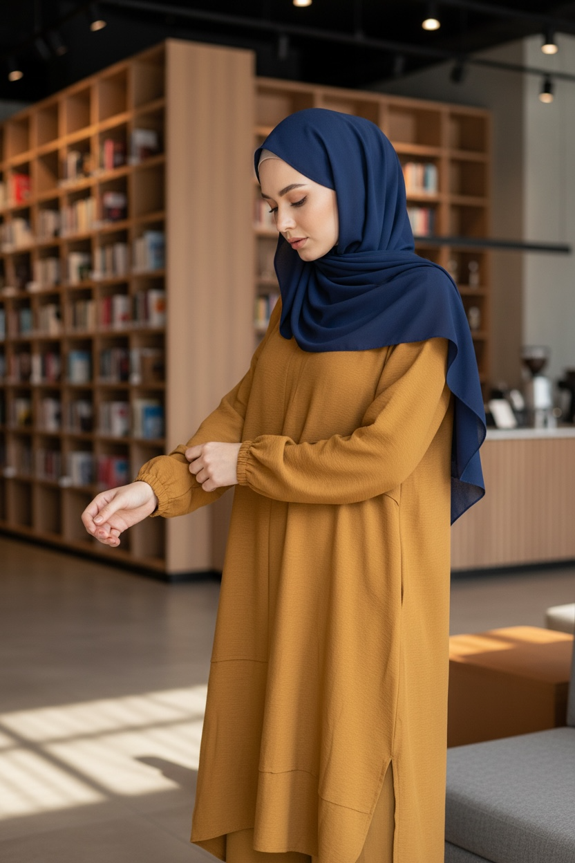 Longline Two-Piece Suit with Pockets