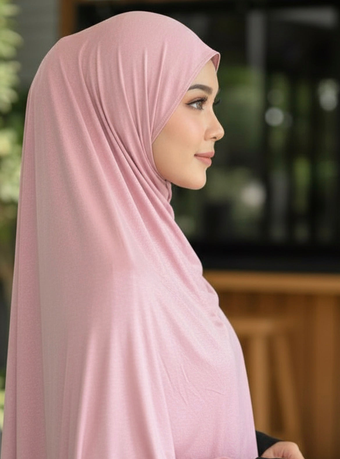 Plain Jersey Hijab