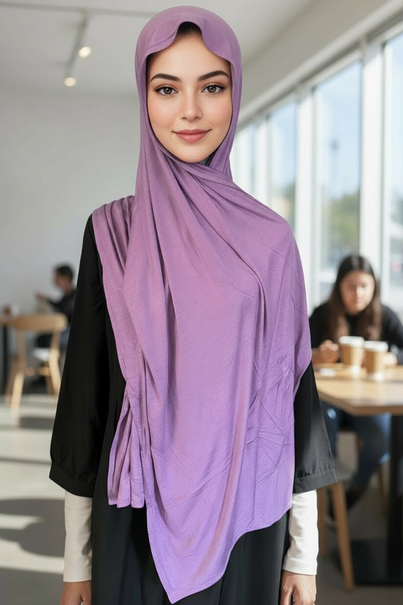 Plain Jersey Hijab