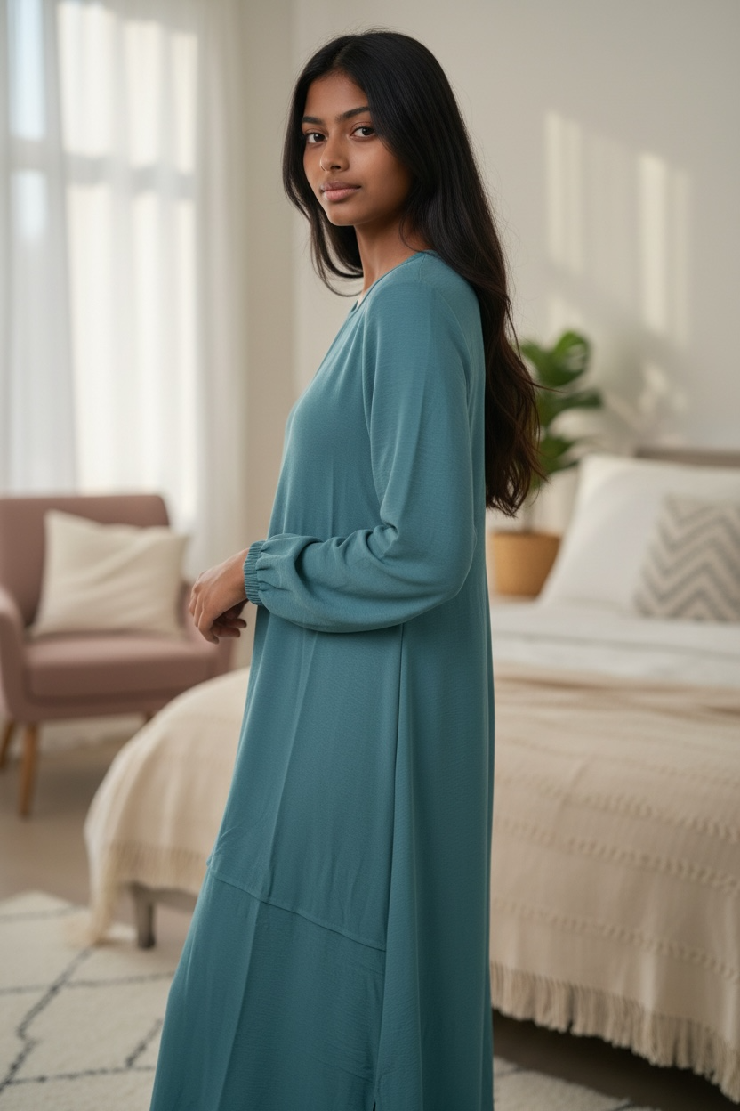 Longline Two-Piece Suit with Pockets