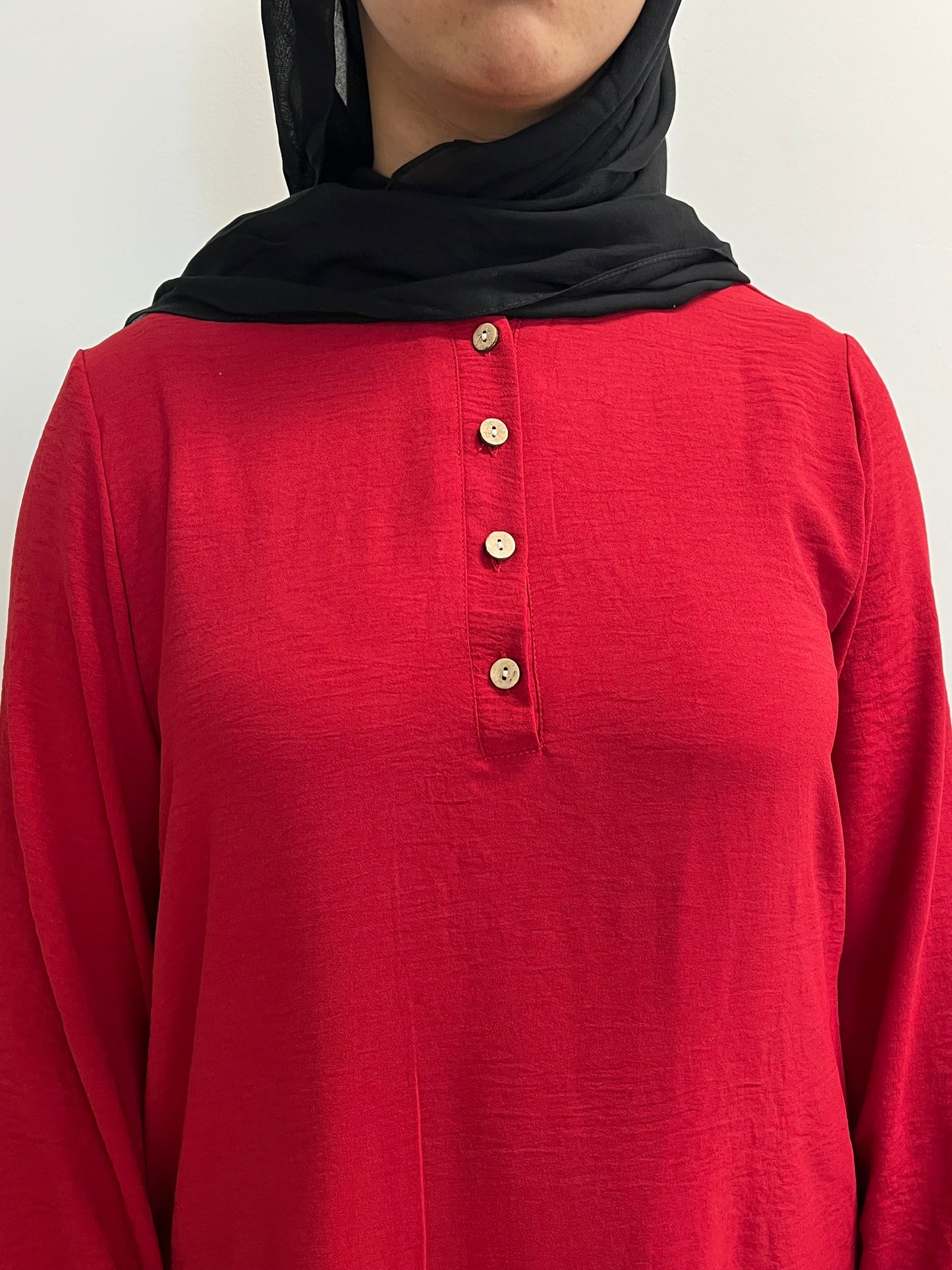 Plus size 2-Piece Button Up Dress with Pockets (Style 2)