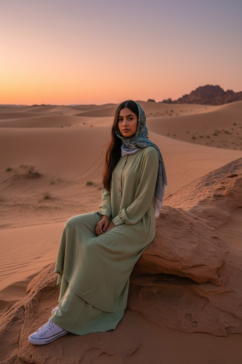 2-piece long suit with pockets(1)