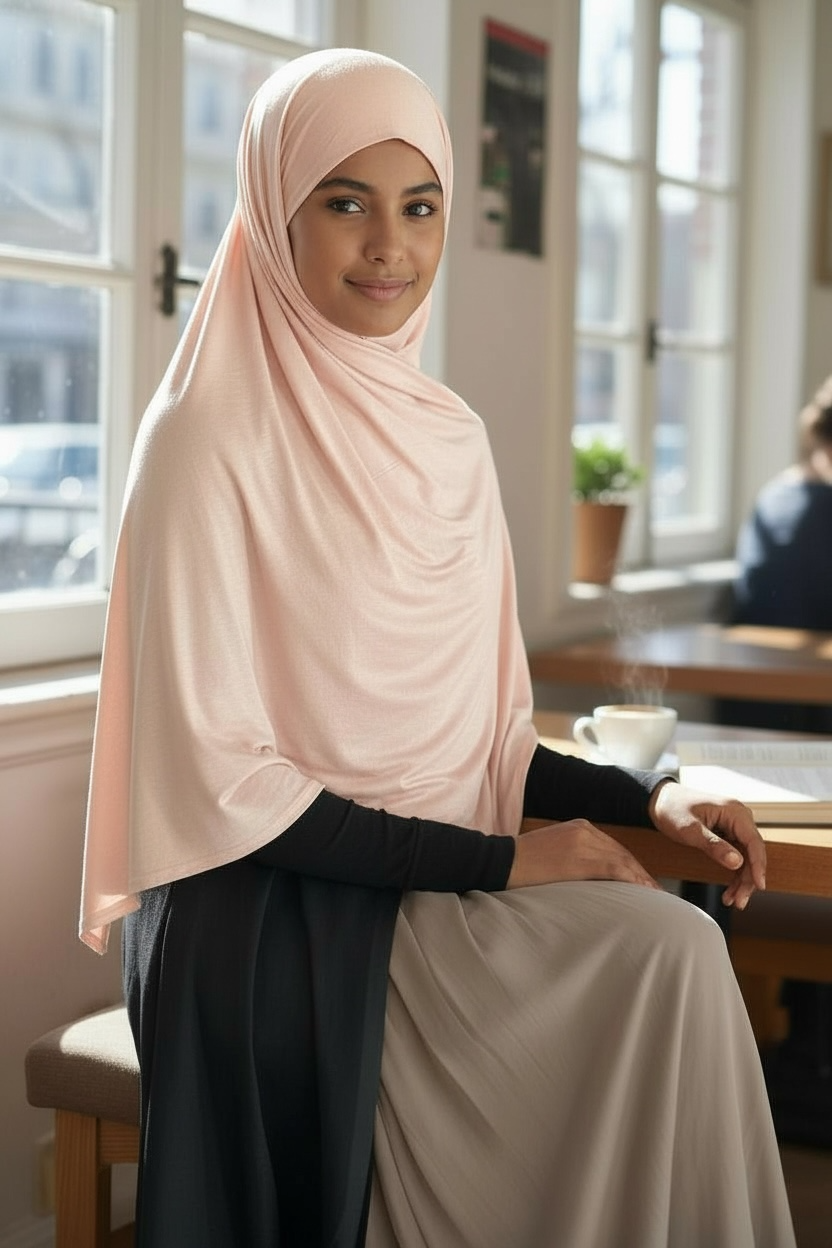 Plain Jersey Hijab