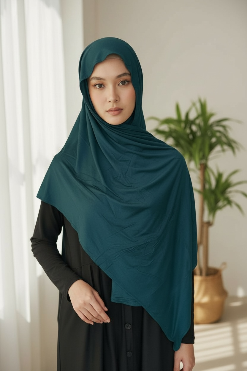 Plain Jersey Hijab