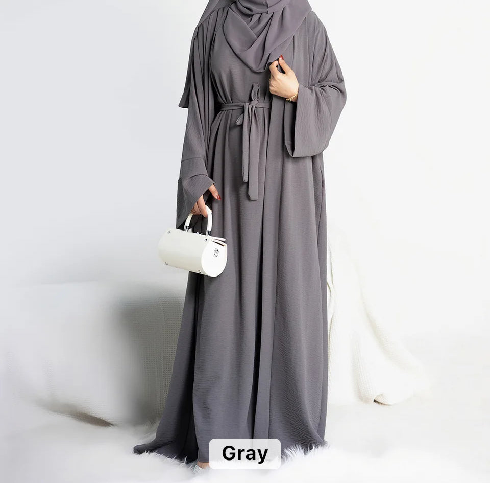 2-Piece Abaya with Pockets