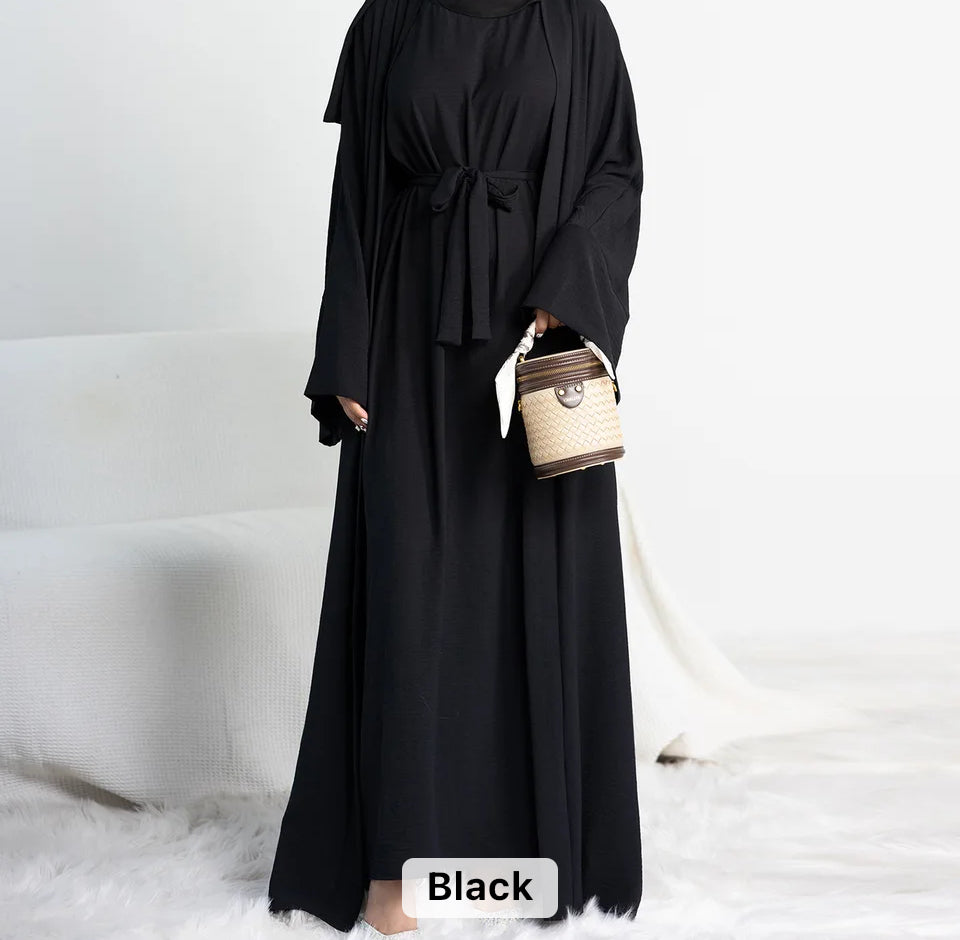 2-Piece Abaya with Pockets