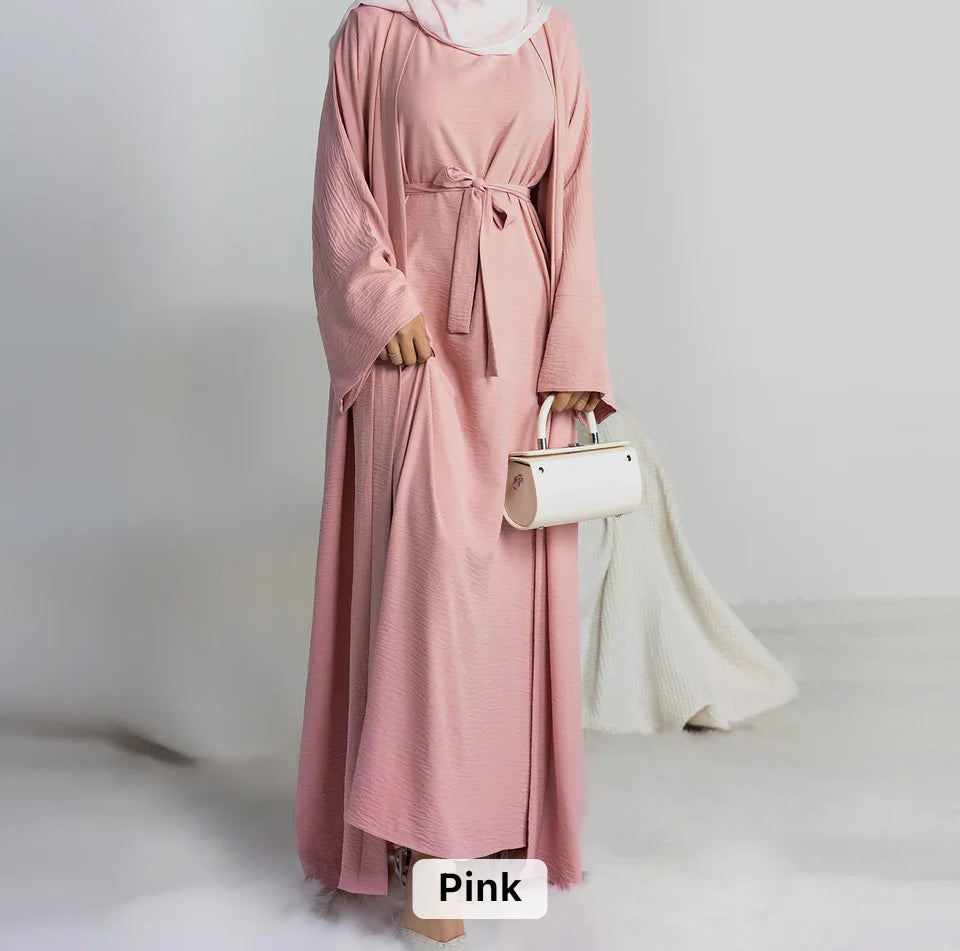 2-Piece Abaya with Pockets