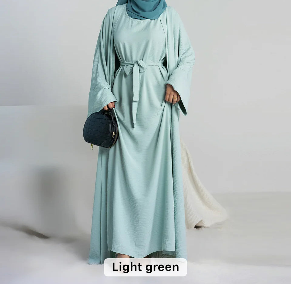 2-Piece Abaya with Pockets