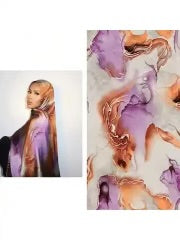 Satin Pattern Hijabs