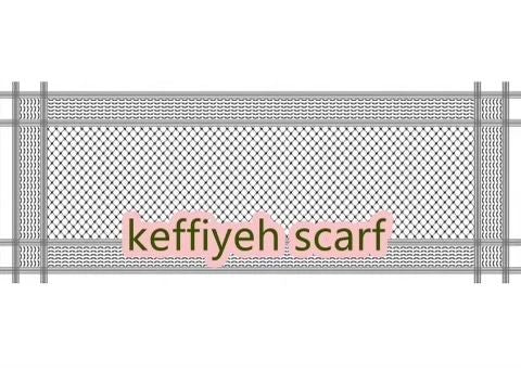 New Print Keffiyeh Scarf Hijab long Cotton Headwrap
